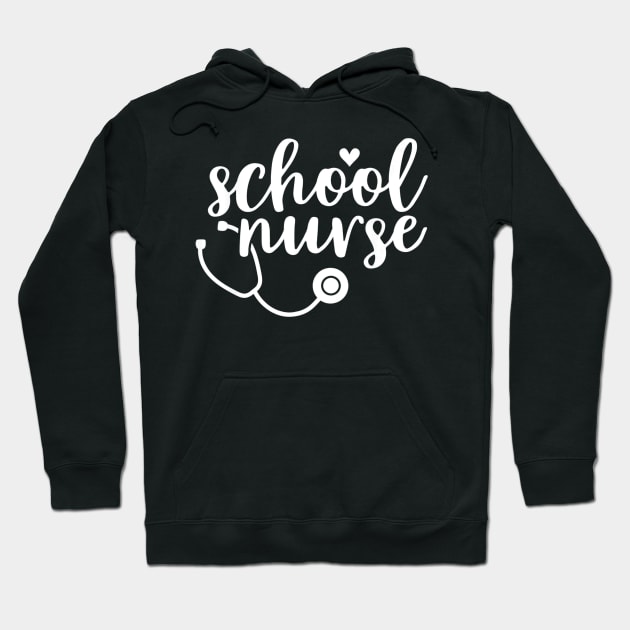 Cute School Nurse Appreciation Hoodie by MarrinerAlex